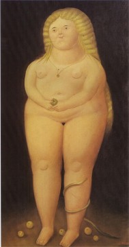 Fernando Botero œuvres - Adam et Eve Eve Fernando Botero